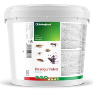 KIESELGUR Pulver bekämpft Vogelmilben vet.